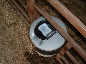 Bar Bar A Automatic Waterer Installed Between Horse Stalls in Plain City, Utah